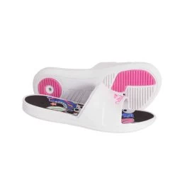 Sandale Claquette Piscine Enfant SLAP 500 PRINT Croco Bleu Noir -Nager NABAIJI 8547396