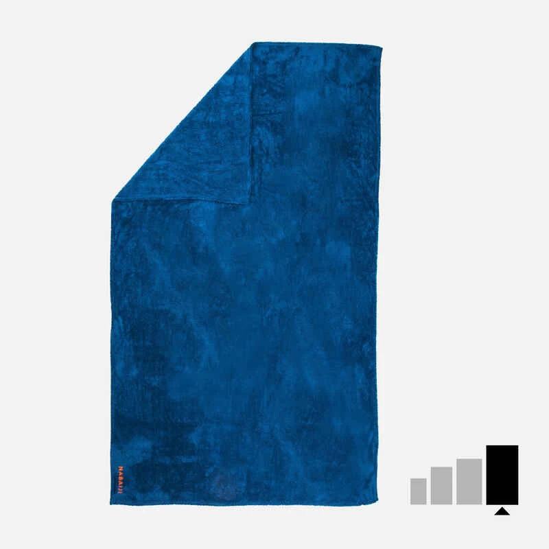 Serviette De Bain Microfibre Ultra Douce Bleu Taille XL 110 X 175 Cm 8 Serviette De Bain Microfibre Ultra Douce Bleu Taille XL 110 X 175 Cm – Image 6