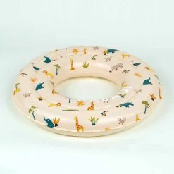 Bouée Piscine Gonflable 51 Cm Vert Imprimé "PANDAS" Pour Enfant 3-6 Ans -Nager NABAIJI 8789939