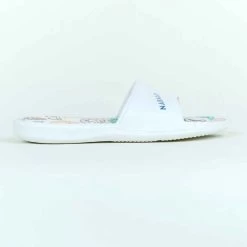 Sandale Claquette Piscine Enfant SLAP 500 PRINT Croco Bleu Noir -Nager NABAIJI 8797363