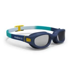Lunettes De Natation 100 Soft - Taille S - Verres Clairs - Bleu Jaune -Nager NABAIJI 8797656