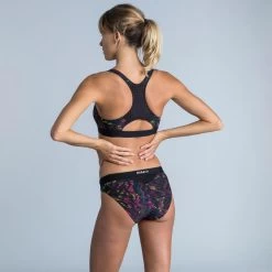 Bas De Maillot De Bain De Natation Femme Kamyleon ALL VITY Jaune -Nager NABAIJI bas de maillot de bain de natation femme kamyleon all vity jaune 3