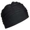 Bonnet De Bain Natation Maille Volume Noir -Nager NABAIJI bonnet de bain natation maille volume noir