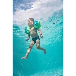 BOXER DE BAIN BEBE / ENFANT BLEU -Nager NABAIJI boxer de bain bebe enfant bleu 1