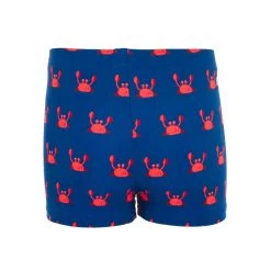 Boxer De Bain Bébé / Enfant Bleu Imprimé CRABES -Nager NABAIJI boxer de bain bebe enfant bleu imprime crabes 2