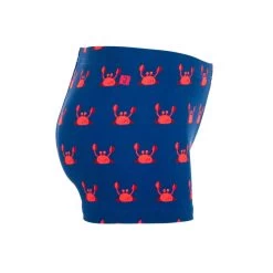 Boxer De Bain Bébé / Enfant Bleu Imprimé CRABES -Nager NABAIJI boxer de bain bebe enfant bleu imprime crabes 3