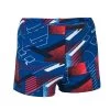 Boxer De Bain Natation Garçon - Fitib - Bleu Outremer / Rouge Fluo / Blanc -Nager NABAIJI boxer de bain natation garcon fitib bleu outremer rouge fluo blanc