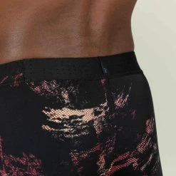 Boxer De Natation Homme - Fiti - Trao Noir / Rouge / Beige -Nager NABAIJI boxer de natation homme fiti trao noir slash rouge slash beige 7