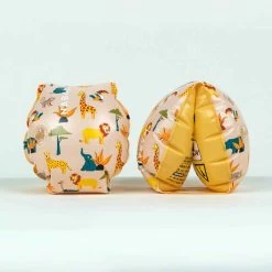 Brassards De Piscine Enfants Beige Imprimé "SAVANE " 11-30 Kg