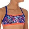 Brassière De Natation Fille Ultra Résistante Au Chlore Jade Roller Bleu -Nager NABAIJI brassiere de natation fille ultra resistante au chlore jade roller bleu