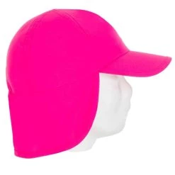 Casquette Anti UV Bébé Nageur Rose -Nager NABAIJI casquette anti uv bebe nageur rose 6