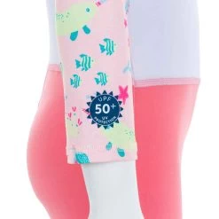 Combinaison De Natation Anti UV Bébé / Enfant Manches Longues Rose Imprimé 18 Combinaison De Natation Anti UV Bébé / Enfant Manches Longues Rose Imprimé -Nager NABAIJI combinaison de natation anti uv bebe slash enfant manches longues bleu imprime 6