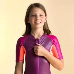 Combinaison De Natation Fille - Shorty 100 Kloupi - Violet Rose Corail 11 Combinaison De Natation Fille - Shorty 100 Kloupi - Violet Rose Corail -Nager NABAIJI combinaison de natation garcon shorty 100 kloupi bleu rouge 7