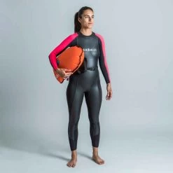 COMBINAISON NATATION EAU LIBRE NÉOPRÈNE FEMME OWS 2/2 Mm -Nager NABAIJI combinaison natation eau libre neoprene femme ows 2slash2 mm 3