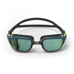 Lunettes De Natation Verres Miroirs SPIRIT Taille L Noir Bleu -Nager NABAIJI lunettes de natation 500 spirit taille l noir bleu verres miroir 2
