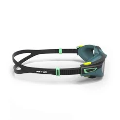 Lunettes De Natation Enfants Verres Clairs SPIRIT Noir Bleu -Nager NABAIJI lunettes de natation 500 spirit taille s bleu noir verres clairs 2