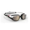 Lunettes De Natation - TURN Taille L - Verres Miroir - Noir / Blanc / Rouge -Nager NABAIJI lunettes de natation turn taille l verres fumes noir slash gris slash jaune