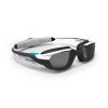 Lunettes De Natation - TURN Taille S - Verres Fumés - Blanc / Noir / Turquoise -Nager NABAIJI lunettes de natation turn taille s verres fumes blanc slash noir slash turquoise