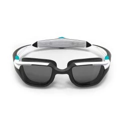 Lunettes De Natation - TURN Taille S - Verres Fumés - Blanc / Noir / Turquoise -Nager NABAIJI lunettes de natation turn taille s verres fumes blanc slash noir slash turquoise 2