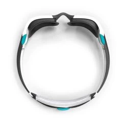 Lunettes De Natation - TURN Taille S - Verres Fumés - Blanc / Noir / Turquoise -Nager NABAIJI lunettes de natation turn taille s verres fumes blanc slash noir slash turquoise 3