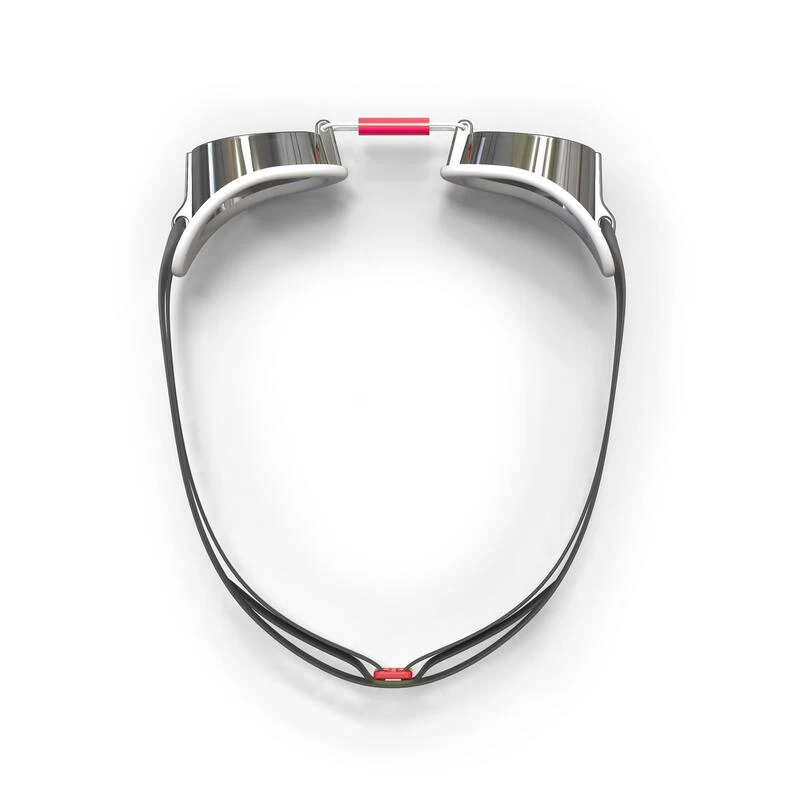 Lunettes De Natation Verres Miroir SUEDOISES En Kit Noir Rouge 6 Lunettes De Natation Verres Miroir SUEDOISES En Kit Noir Rouge – Image 4