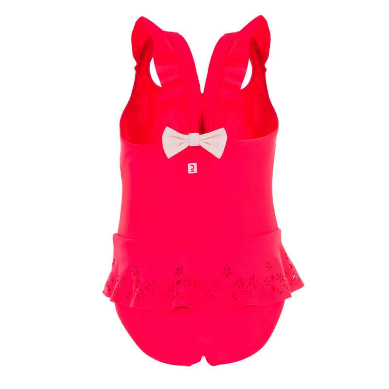 Maillot De Bain 1 Pièce Bébé Fille Jupette Rouge 7 Maillot De Bain 1 Pièce Bébé Fille Jupette Rouge – Image 5