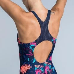 Maillot De Bain 1 Pièce De Natation Femme Kamyleon ALL TRA Rose -Nager NABAIJI maillot de bain 1 piece de natation femme kamyleon all tra rose 3