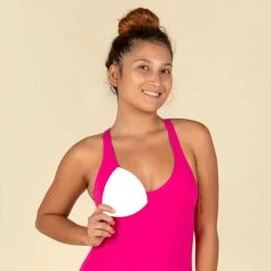 Maillot De Bain 1 Pièce De Natation Femme Pearl Rose Fushia -Nager NABAIJI maillot de bain 1 piece de natation femme pearl rouge 2
