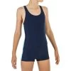 Maillot De Bain 1 Pièce Vega Shorty Bleu Marine -Nager NABAIJI maillot de bain 1 piece vega shorty bleu marine