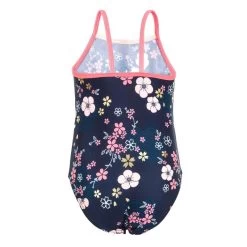 Maillot De Bain Bébé Fille Une Pièce Bleu Foncé Avec Imprimé Fleurs -Nager NABAIJI maillot de bain bebe fille une piece bleu fonce avec imprime fleurs 2
