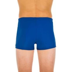 Maillot De Bain Natation Garçon - Boxer 100 Basic - Bleu -Nager NABAIJI maillot de bain boxer natation garcon 100 basic bleu 2