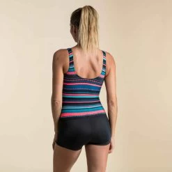 Maillot De Bain De Natation Femme 1 Pièce Heva Shorty Mexi Noir -Nager NABAIJI maillot de bain de natation 1 piece heva shorty mexi noir 2