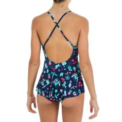 Maillot De Bain De Natation 1 Pièce Jupette Lila All Omi Marine -Nager NABAIJI maillot de bain de natation 1 piece jupette lila all oto turquoise 3