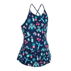 Maillot De Bain De Natation 1 Pièce Jupette Lila All Omi Marine -Nager NABAIJI maillot de bain de natation 1 piece jupette lila all oto turquoise 6