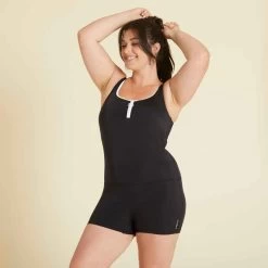 Maillot De Bain De Natation Femme 1 Pièce Heva Shorty Zip Noir 21 Maillot De Bain De Natation Femme 1 Pièce Heva Shorty Zip Noir -Nager NABAIJI maillot de bain de natation femme 1 piece heva shorty zip noir 12