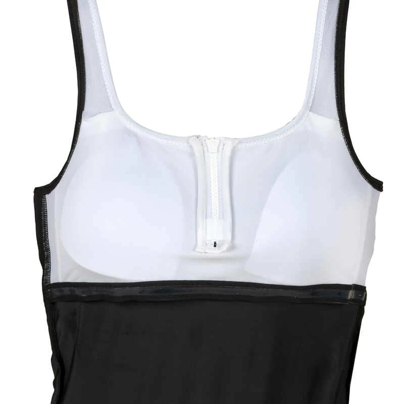 Maillot De Bain De Natation Femme 1 Pièce Heva Shorty Zip Noir 14 Maillot De Bain De Natation Femme 1 Pièce Heva Shorty Zip Noir – Image 12