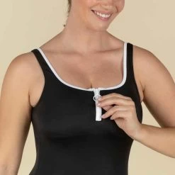 Maillot De Bain De Natation Femme 1 Pièce Heva Shorty Zip Noir 18 Maillot De Bain De Natation Femme 1 Pièce Heva Shorty Zip Noir -Nager NABAIJI maillot de bain de natation femme 1 piece heva shorty zip noir 9