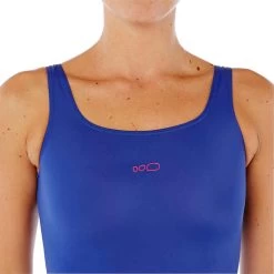 Maillot De Bain De Natation Femme 1 Pièce Heva Bleu -Nager NABAIJI maillot de bain de natation femme une piece heva bleu 4