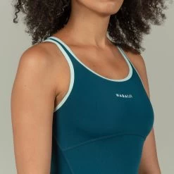 Maillot De Bain De Natation Une Pièce Femme Kamiye+ Petrol 8 Maillot De Bain De Natation Une Pièce Femme Kamiye+ Petrol -Nager NABAIJI maillot de bain de natation une piece femme kamiye petrol 2