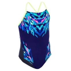 Maillot De Bain De Natation Une Pièce Fille Résistant Chlore Lexa Kali Bleu -Nager NABAIJI maillot de bain de natation une piece fille resistant chlore lexa gani rose 3