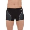 MAILLOT DE BAIN HOMME BOXER 500 FIT NOIR DASH GRIS -Nager NABAIJI maillot de bain homme boxer 500 fit noir dash gris 5