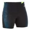 Boxer De Bain Natation Homme - Long - Noir / Bleu / Jaune -Nager NABAIJI maillot de bain homme boxer long 500 noir jaune bleu