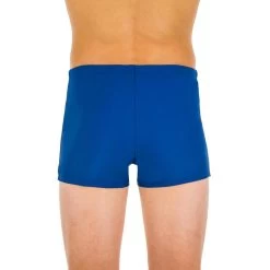 Maillot De Bain Natation Garçon - Boxer 100 Basic - Bleu -Nager NABAIJI maillot de bain natation garcon boxer 100 basic bleu 3
