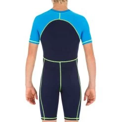 Combinaison Natation Garçon - Shorty Swim 100 - Bleu -Nager NABAIJI maillot de bain natation garcon shortyswim 100 bleu 2