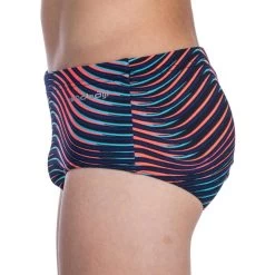 MAILLOT DE BAIN NATATION GARçON SLIP 900 SIDE ALL VIB -Nager NABAIJI maillot de bain natation garcon slip 900 side all vib 3