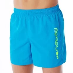 MAILLOT DE BAIN NATATION GARÇON - SWIMSHORT 100 BASIC - BLEU -Nager NABAIJI maillot de bain natation garcon swimshort 100 basic bleu 2