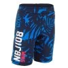 MAILLOT DE BAIN NATATION GARÇON SWIMSHORT 100 LONG ALL LIA BLEU NBJI -Nager NABAIJI maillot de bain natation garcon swimshort 100 long all lia bleu nbji