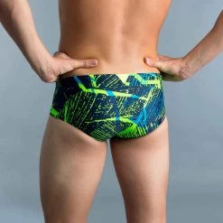 MAILLOT DE BAIN NATATION HOMME BANDEAU 900 KOLI VERT -Nager NABAIJI maillot de bain natation homme bandeau 900 koli vert 9