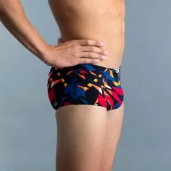 MAILLOT DE BAIN NATATION HOMME BANDEAU LARGE 900 KAL ROUGE 9 MAILLOT DE BAIN NATATION HOMME BANDEAU LARGE 900 KAL ROUGE -Nager NABAIJI maillot de bain natation homme bandeau large 900 kal rouge 2