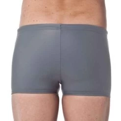 Maillot De Bain Natation Homme - Boxer 100 Basic - Gris -Nager NABAIJI maillot de bain natation homme boxer 100 basic gris 1
